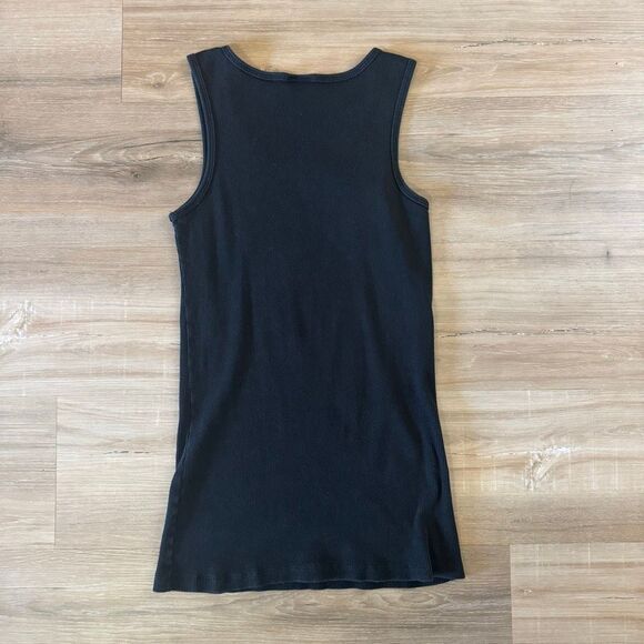 Vintage Y2K 30 Seconds To Mars Black Tank Top Size XS/Small Emo Revival Rock - Picture 4 of 4